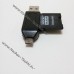 Кардридер OTG USB microUSB під карти пам'яті microSD SD для Android